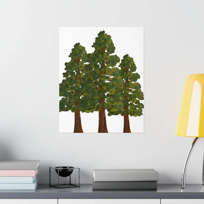 Coastal Redwood Print – Unframed Wall Art