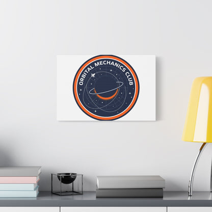 Orbital Mechanics Club Canvas | mission patch, space science