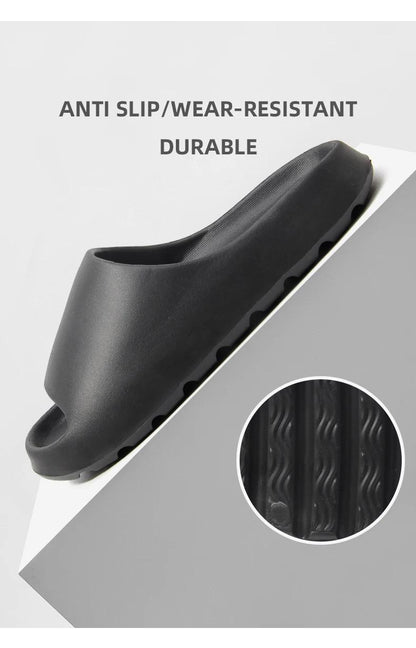 Coconut Slippers for Men and Women - Super Soft Thick-Soled Slides, Feels Like Stepping on Clouds, Non-Slip Summer Sandals