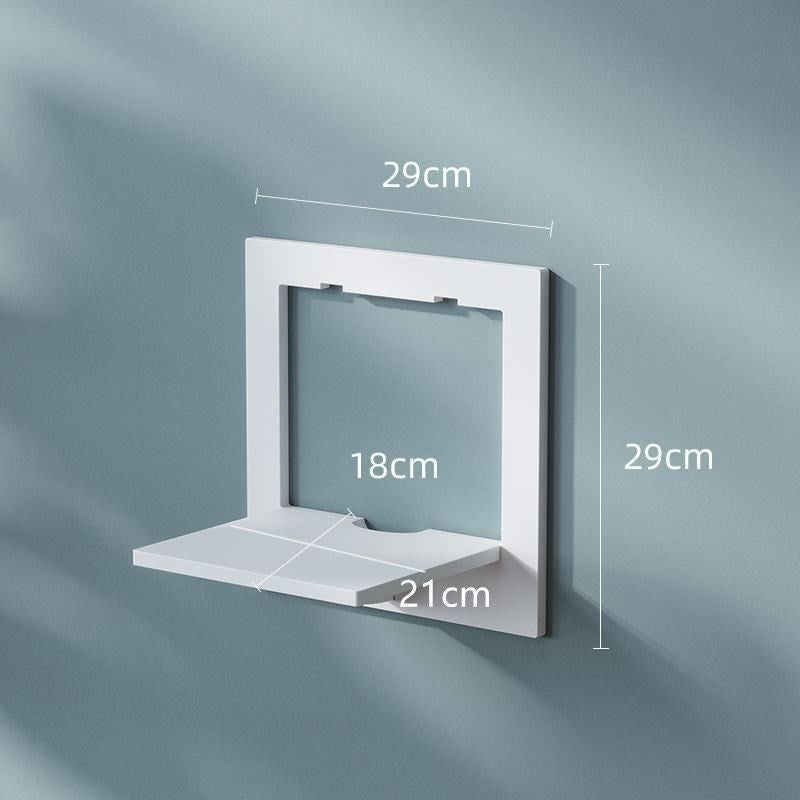 Wall-mounted Punch-free Wall Shelf Bathroom Corner Partition Kitchen