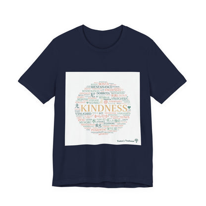 Kindness Word Cloud Tee | Fresh Start Minimalism, reset mode apparel