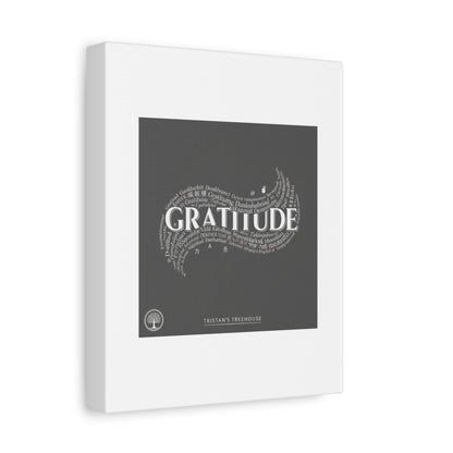 Gratitude Wall Art Matte Canvas | Tiny Treats, sweet uplifting print