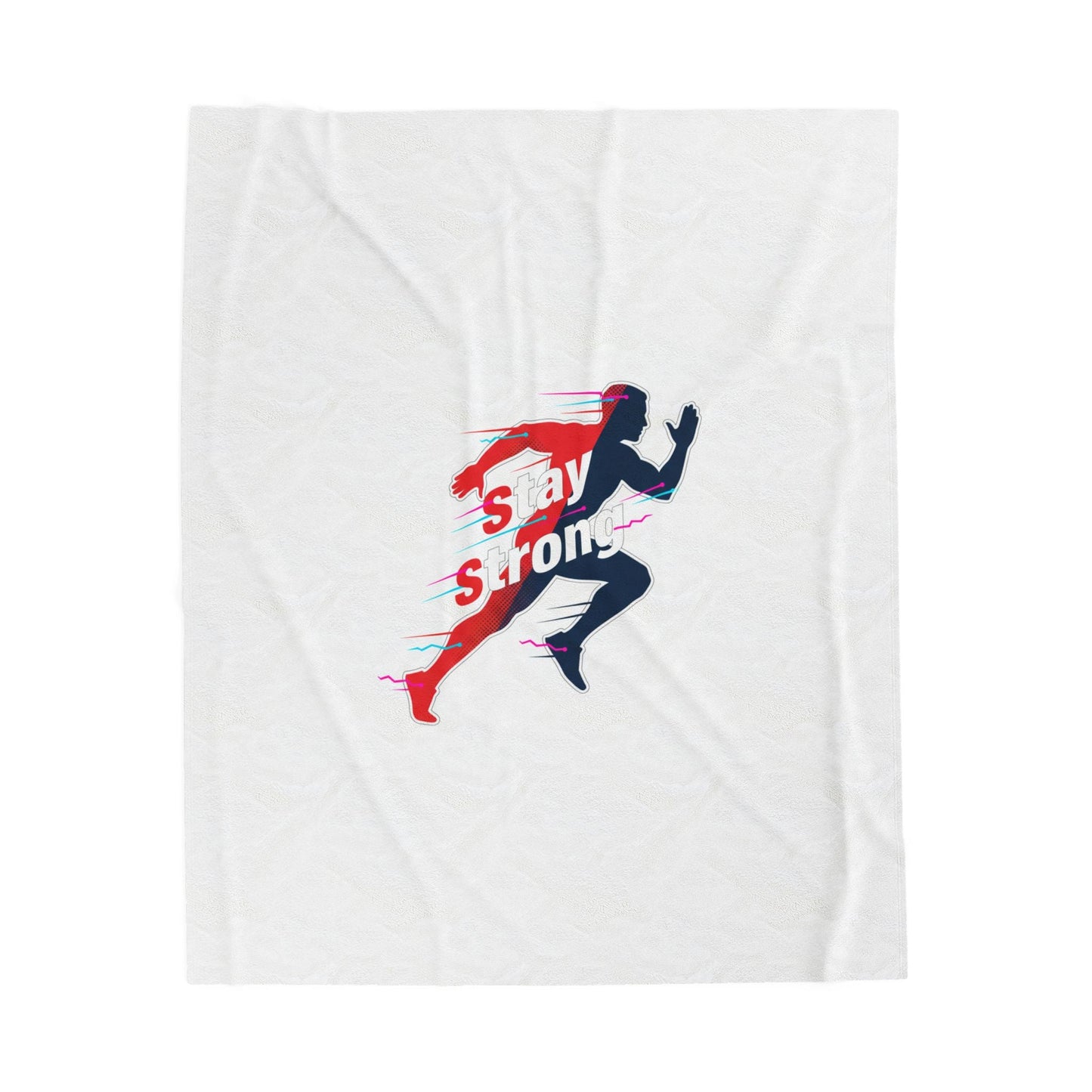 Stay Strong Runner Blanket | fitness motivation, gym mantra