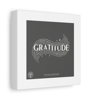 Gratitude Wall Art Matte Canvas | Tiny Treats, sweet uplifting print