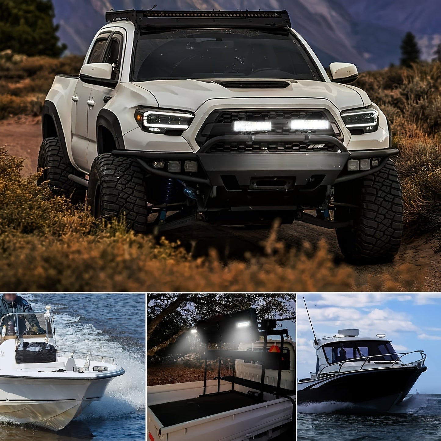 Pro-Series LED Off-Road Light Bar & Work Light Pods | 4" - 21" Weatherproof Lighting Kits