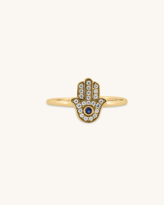 Hamsa Hand Ring