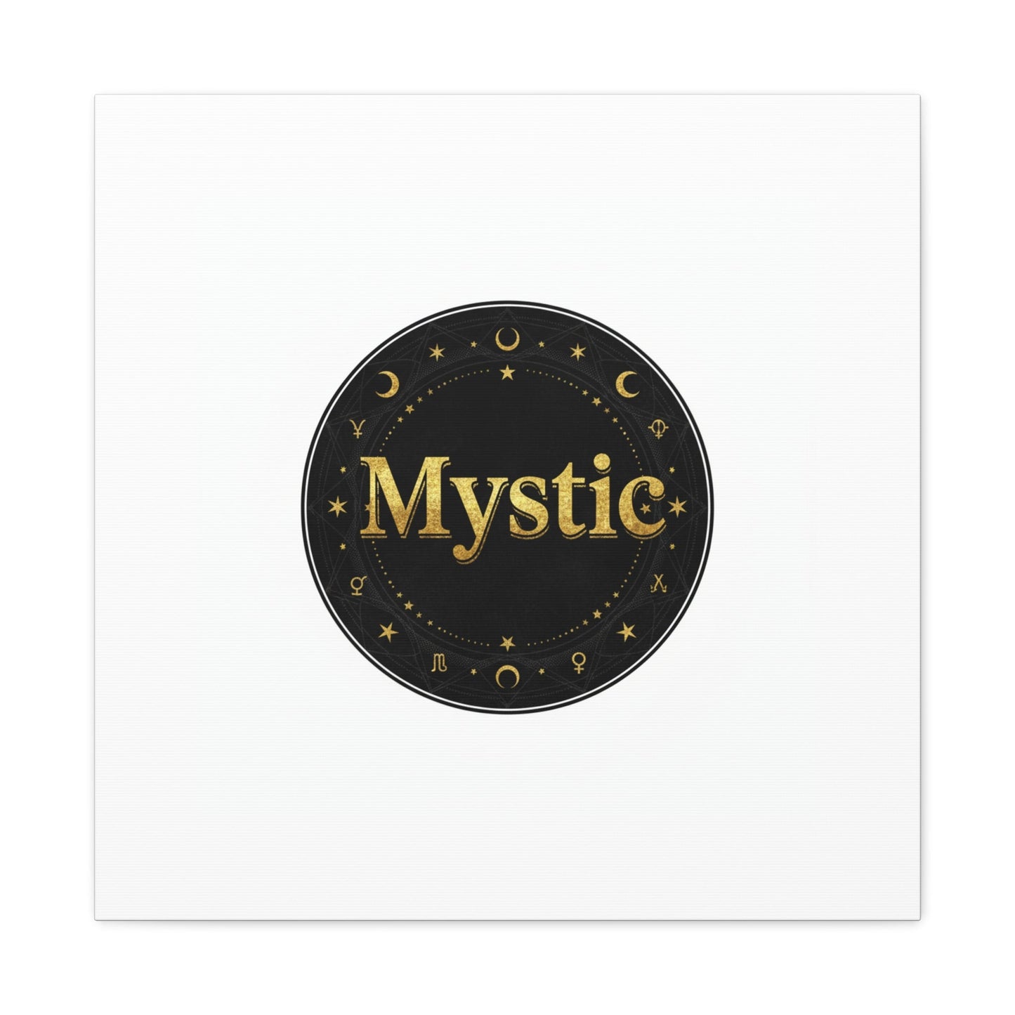 Mystic Circle tarot poster | occult type, esoteric print