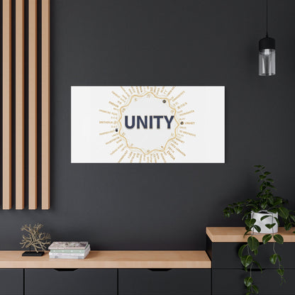UNITY Canvas, Matte Stretched 1.25" | Dry January sober curious decor