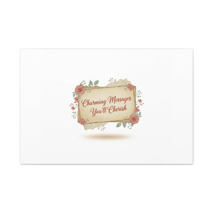 Love Letter Collage Canvas, Vintage Letter Art, Wax Seal Romance Print