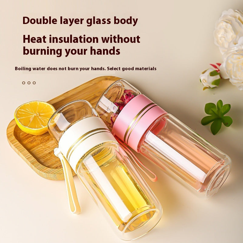 Good-looking Tea And Water Separation Insulation Glass