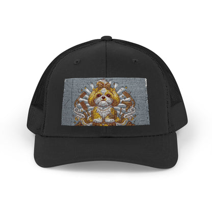 Trucker Cap —  Funny Dog Patch Snapback