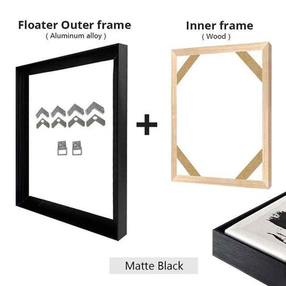 Living Room Bedroom Corridor Wall Picture Frame DIY Assembly