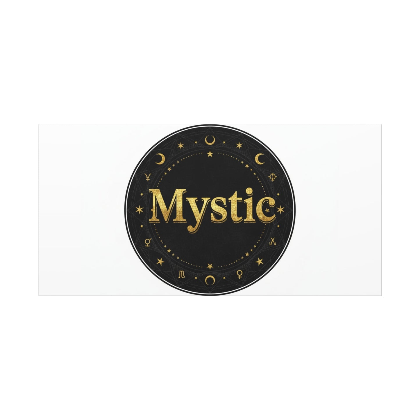 Mystic Circle tarot poster | occult type, esoteric print