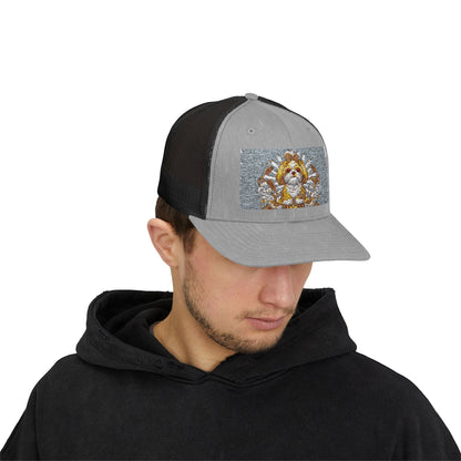 Trucker Cap —  Funny Dog Patch Snapback