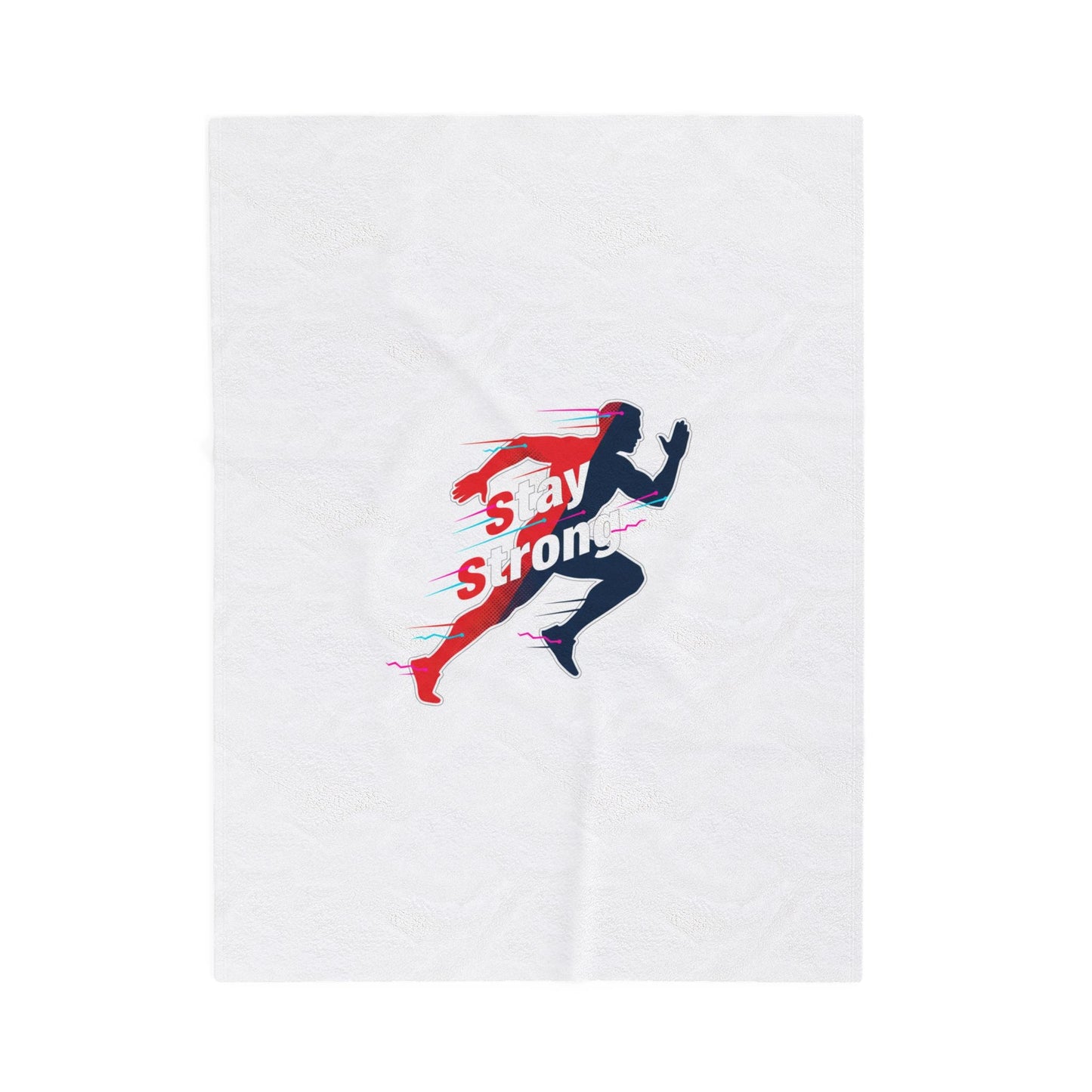 Stay Strong Runner Blanket | fitness motivation, gym mantra