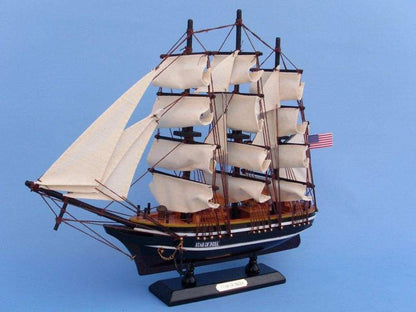 Wooden Star of India Tall Model Ship 15""