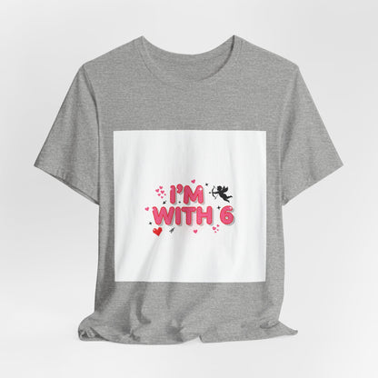 Valentine's I with 6 for 7 grid Tee