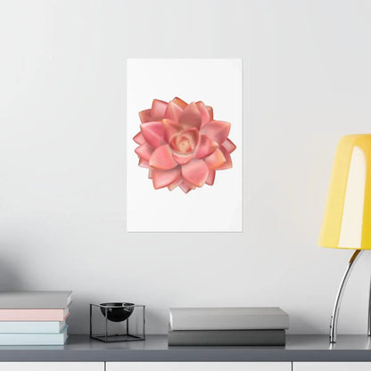 Graptosedum California Sunset Succulent Botanical Print – Unframed Wall Art