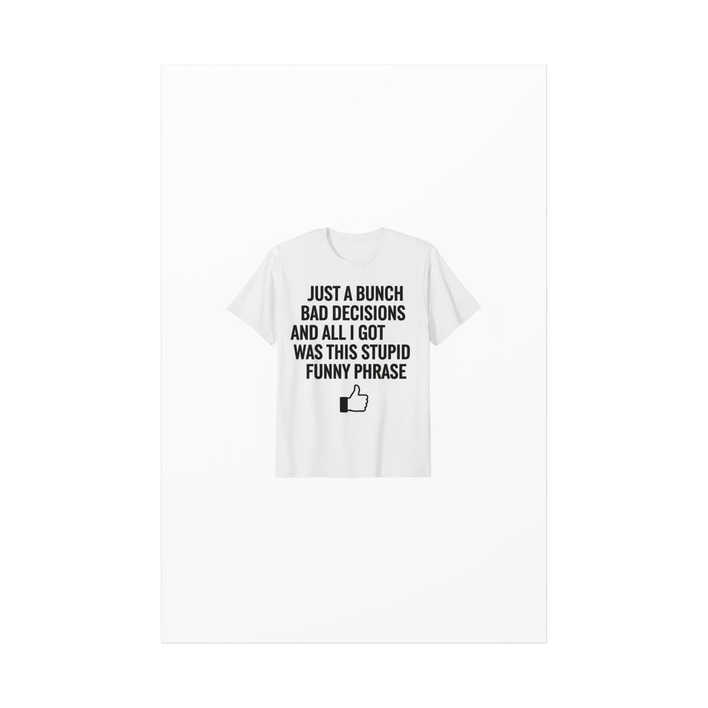 self-deprecating quote Canvas | sarcastic introvert wall art, anxiety humor