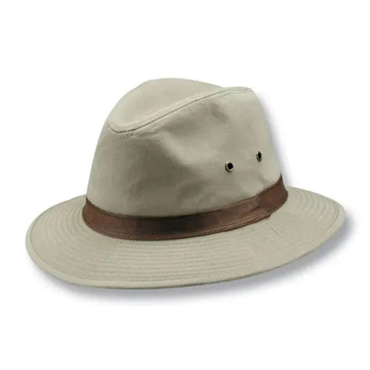 Scala Deer Trail - Cloth Outdoorsman Hat (Closeout)
