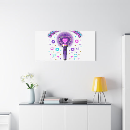 Comeback Mode Lightstick Canvas | K-pop Comeback, Streaming Squad