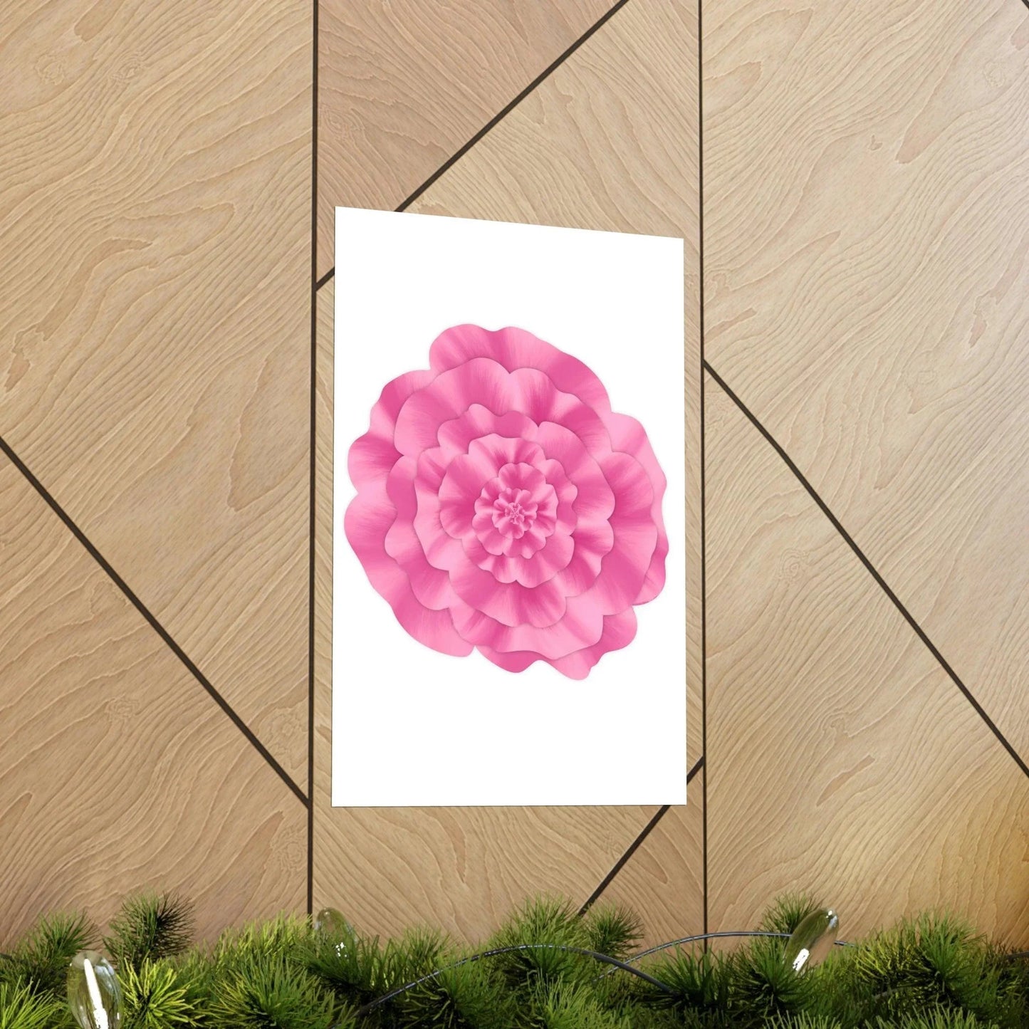 Peony Botanical Print – Unframed Wall Art