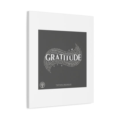 Gratitude Wall Art Matte Canvas | Tiny Treats, sweet uplifting print
