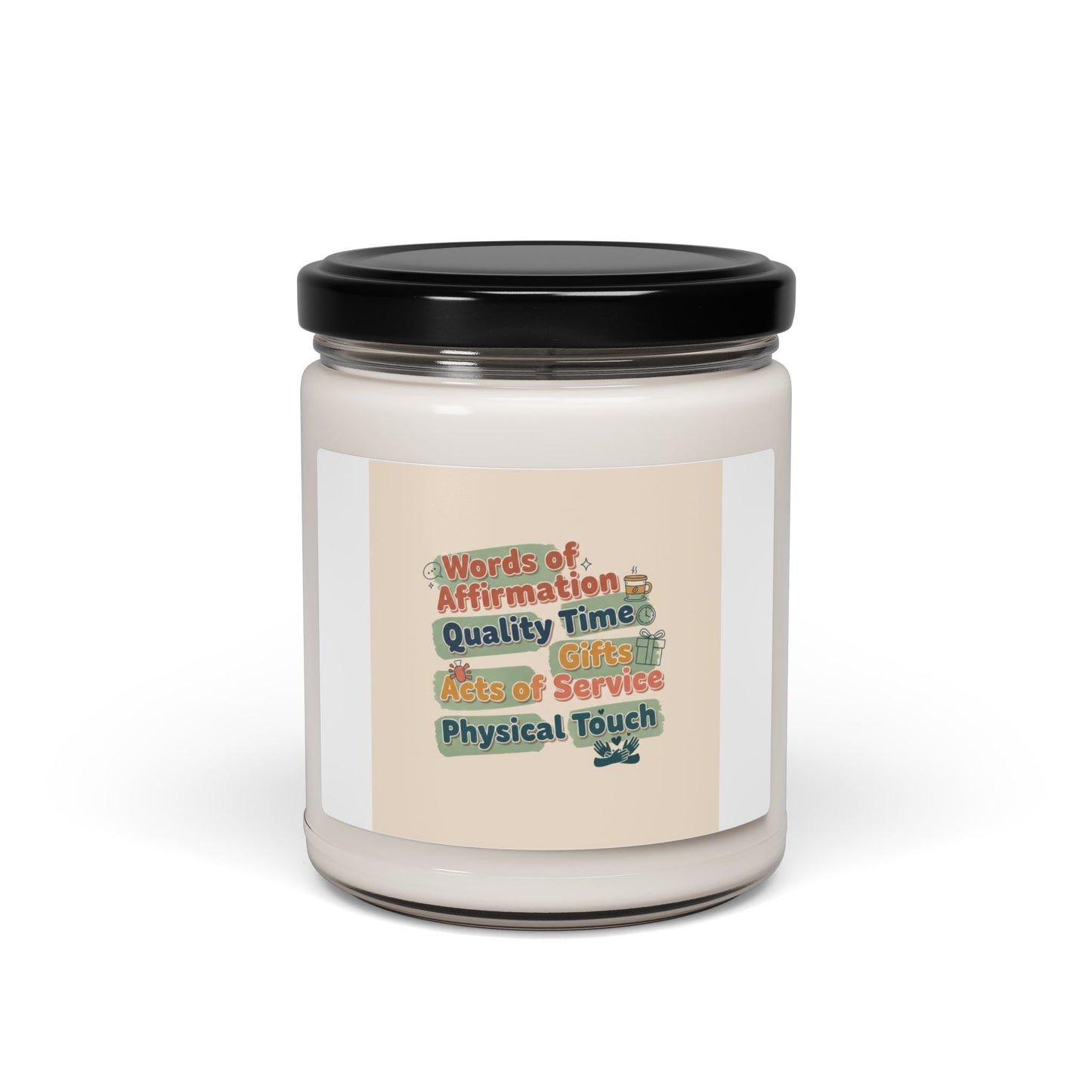 Love Languages Meme Soy Candle | Acts of Snacks, Quiet Love