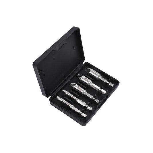 5pcs plastic box screw extractor