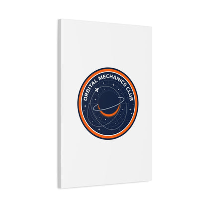 Orbital Mechanics Club Canvas | mission patch, space science