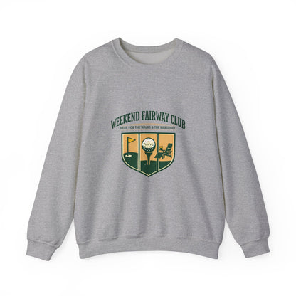 Weekend Fairway Club Crewneck – Unisex Golf Sweatshirt