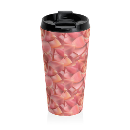 Graptosedum California Sunset Succulent 15 oz Vacuum Insulated Stainless Steel Travel Tumbler