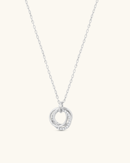 Triple Ring Necklace