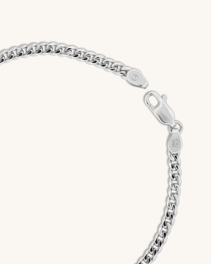 3mm Curb Chain Bracelet