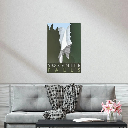 Yosemite Falls Print – Unframed Wall Art