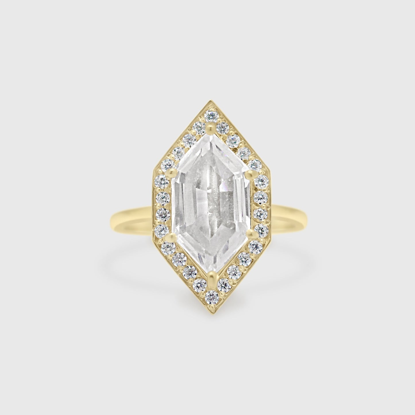 "Corinne" Ring- Moissanite Collection