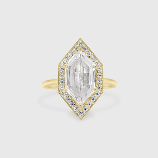 "Corinne" Ring- Moissanite Collection