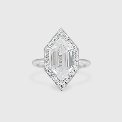 "Corinne" Ring- Moissanite Collection