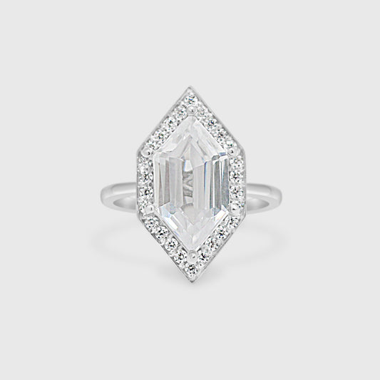 "Corinne" Ring- Moissanite Collection