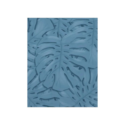 Cerulean Monstera Botanical Print – Unframed Wall Art