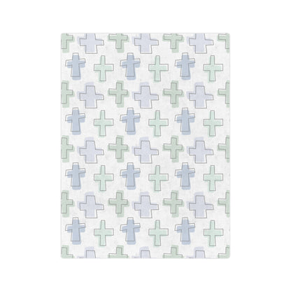 Rooted in Faith Minky Blanket