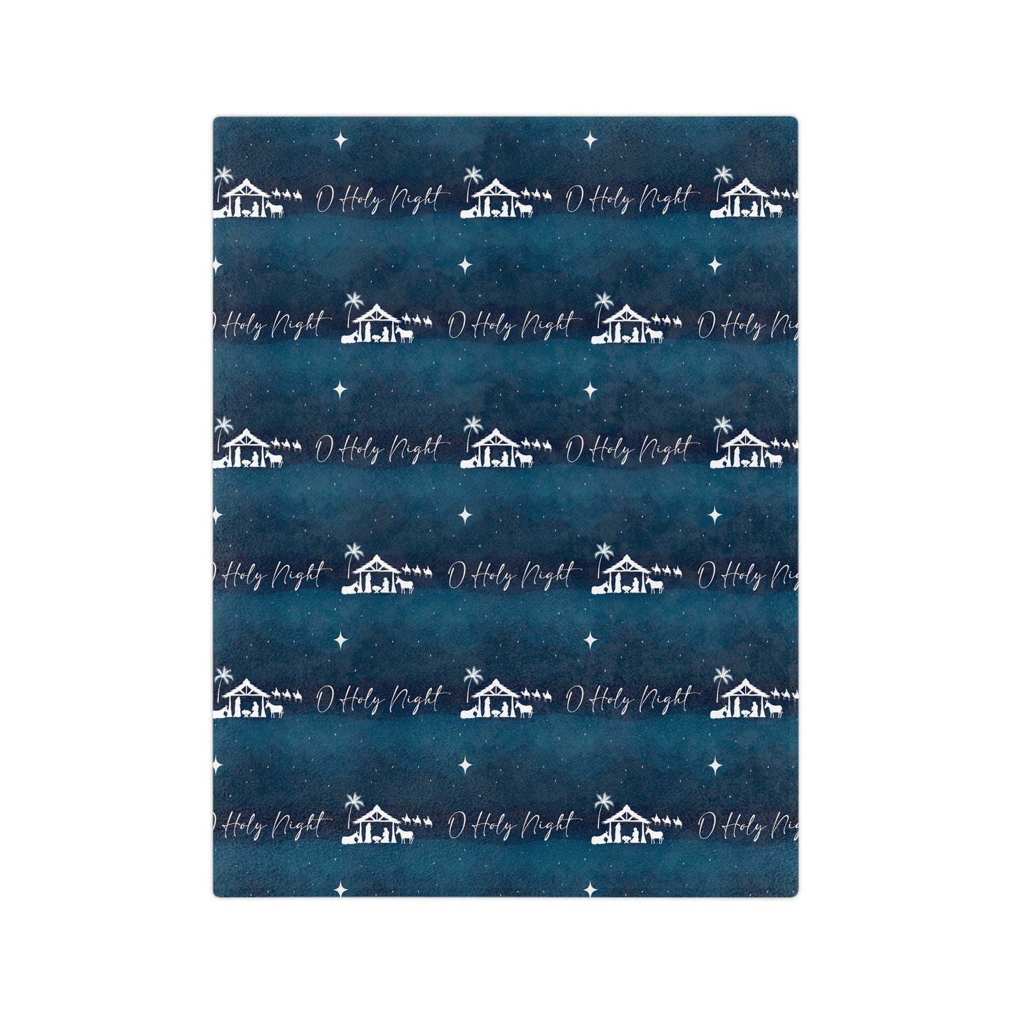 O Holy Night Minky Blanket