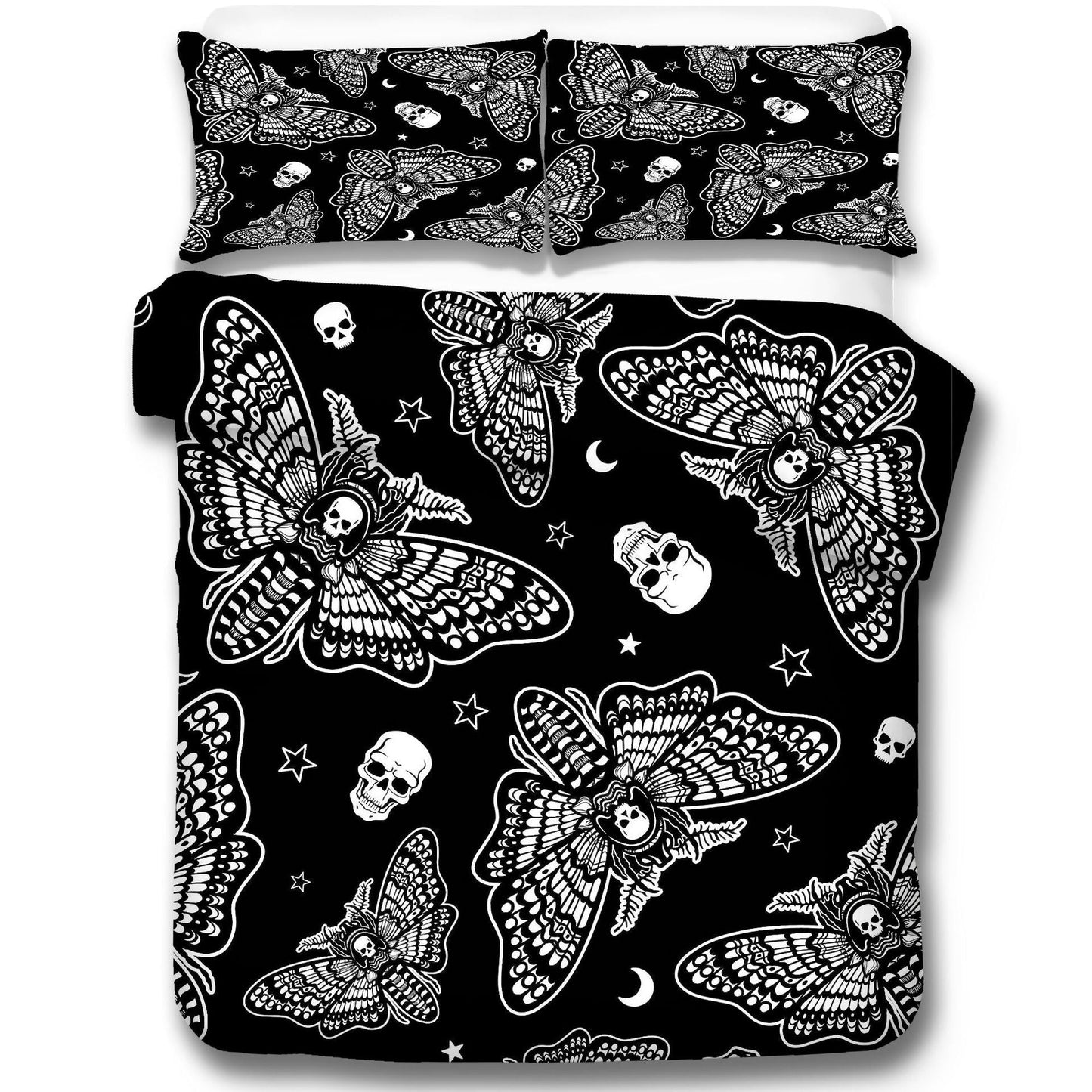 Moth Skull 3D Printing Skeleton Moth Death Skull Three-piece Set