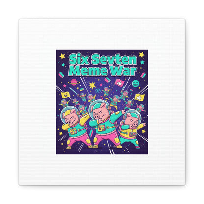 Six Sevven Meme War™ Canvas Tote | Nissspelled Edition