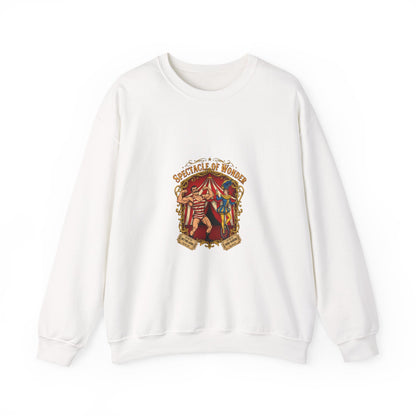 Vintage Circus Spectacle sweatshirt | camp circus aesthetic, carnival art print