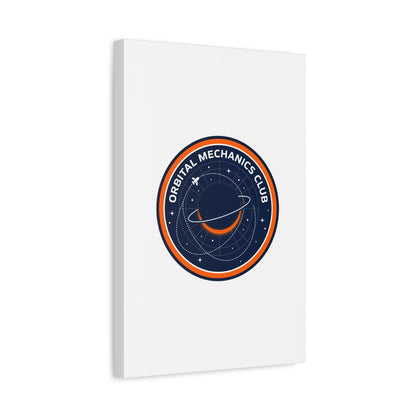 Orbital Mechanics Club Canvas | mission patch, space science