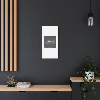 Gratitude Wall Art Matte Canvas | Tiny Treats, sweet uplifting print