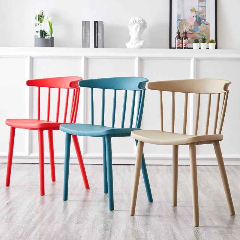 Plastic Chair Home Modern Minimalist Nordic Dining Chair Coffee Shop