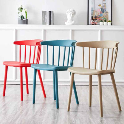 Plastic Chair Home Modern Minimalist Nordic Dining Chair Coffee Shop