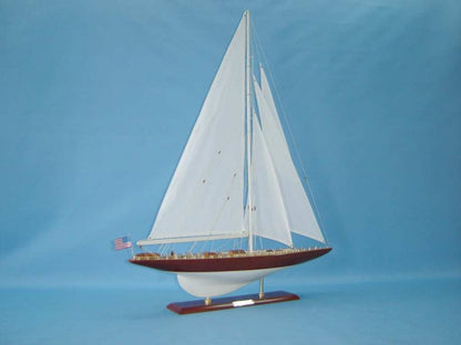 Wooden William Fife Limited Model Sailboat Decoration 35""